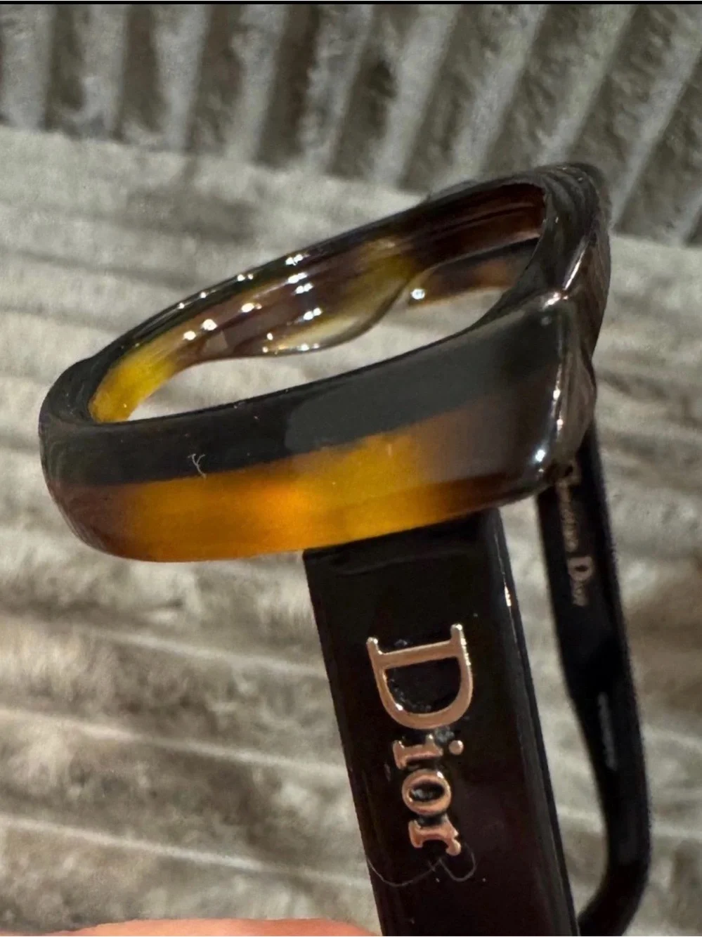 Rare Christian Dior Tortoise Shell Glasses Frames 100% Authentic